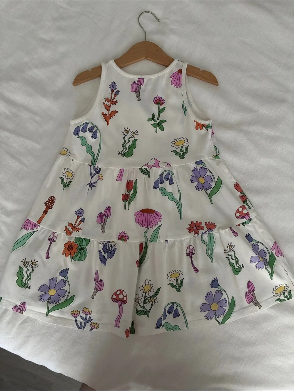 Stella McCartney Kids Girls Printed Sundress Dress Sz 6 Years